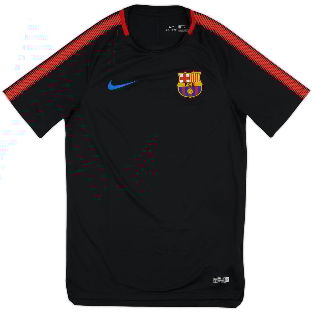 2017-18 Barcelona Nike Training Shirt - 9/10 - (S)