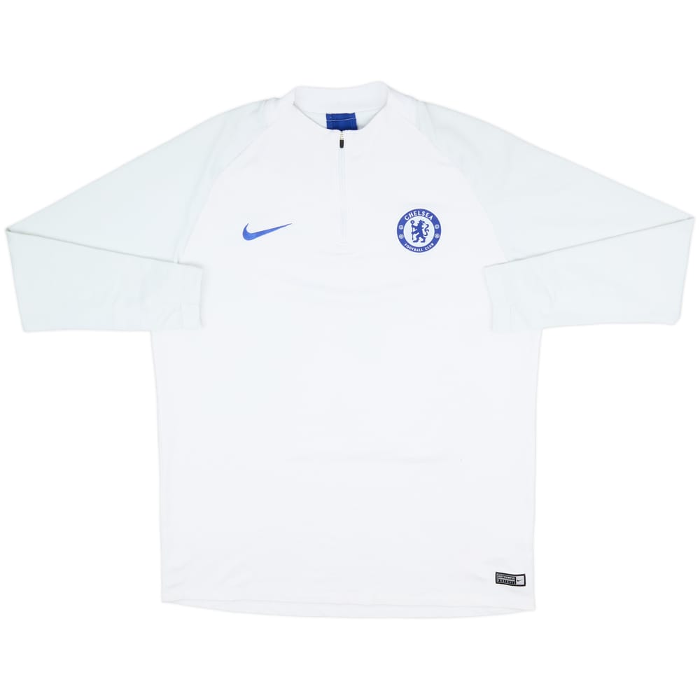 2019-20 Chelsea Nike 1/4 Zip Drill Top - 7/10 - (XL)