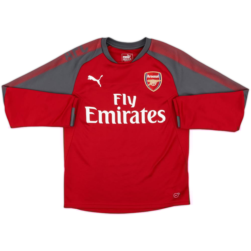 2017-18 Arsenal Puma Drill Top - 9/10 - (L.Boys)