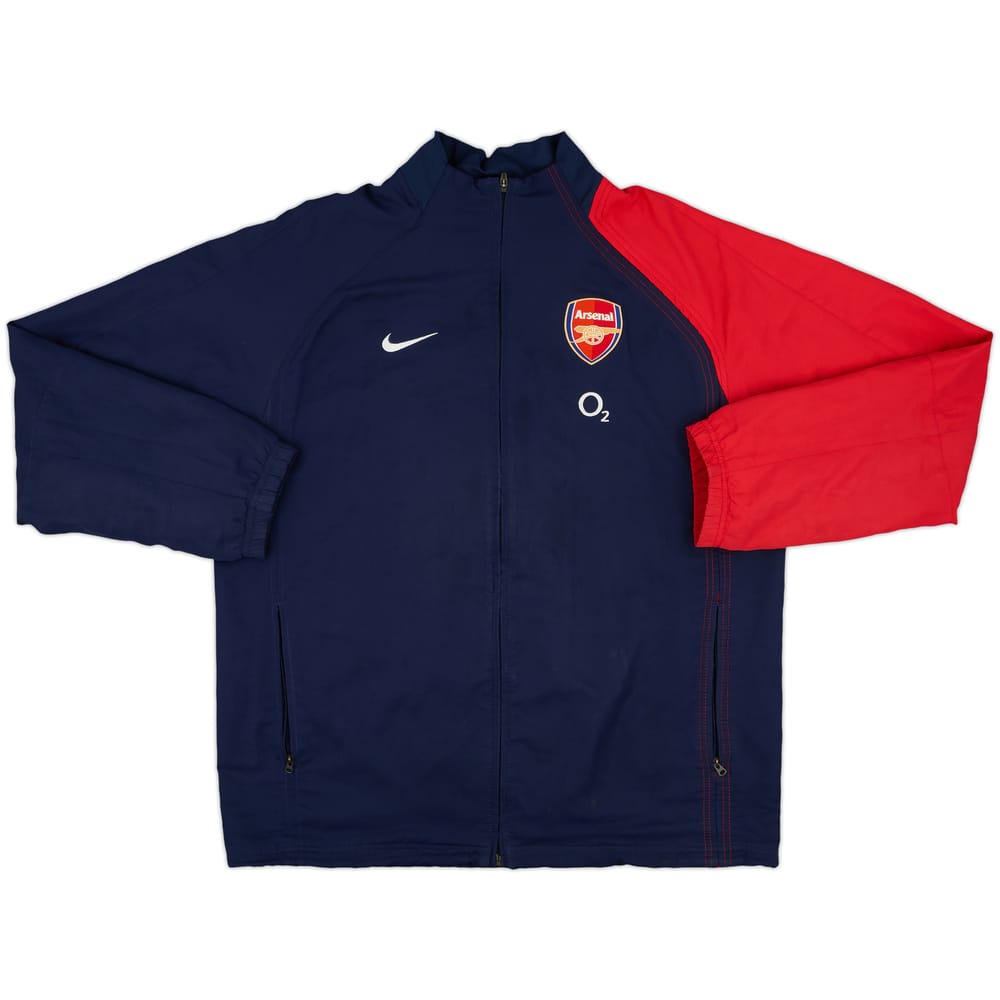 2004-05 Arsenal Nike Track Jacket - 8/10 - (L)
