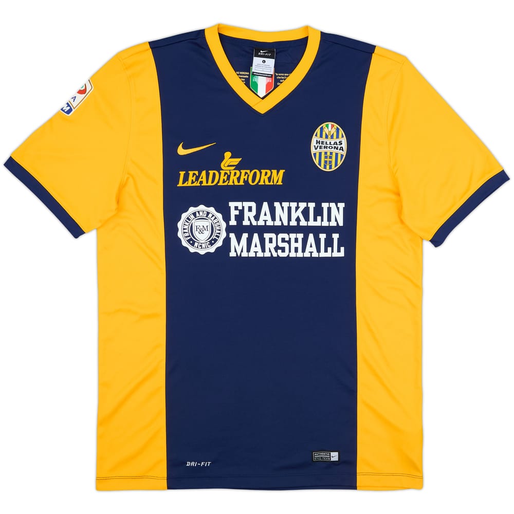2014-15 Hellas Verona Home Shirt - 9/10 - (L)