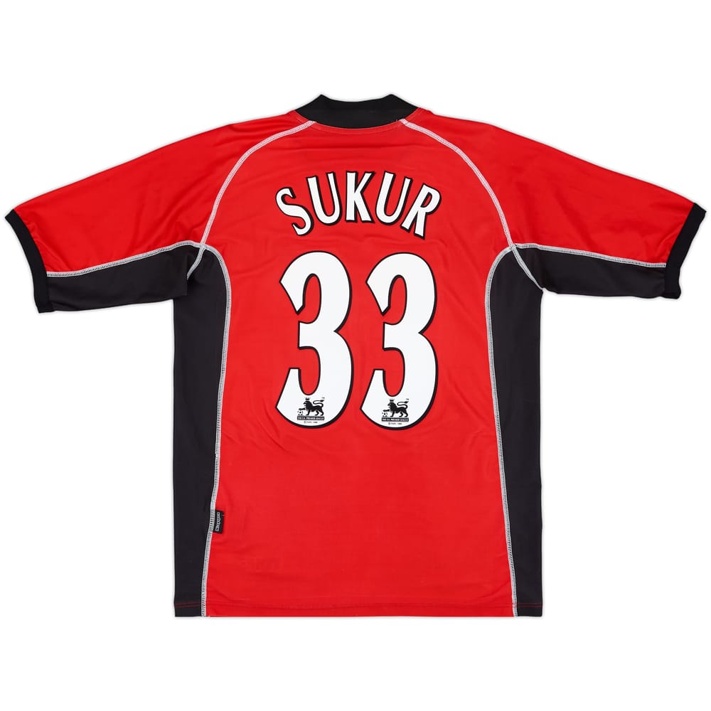 2002-03 Blackburn Away Shirt Sukur #33 - 8/10 - (L)