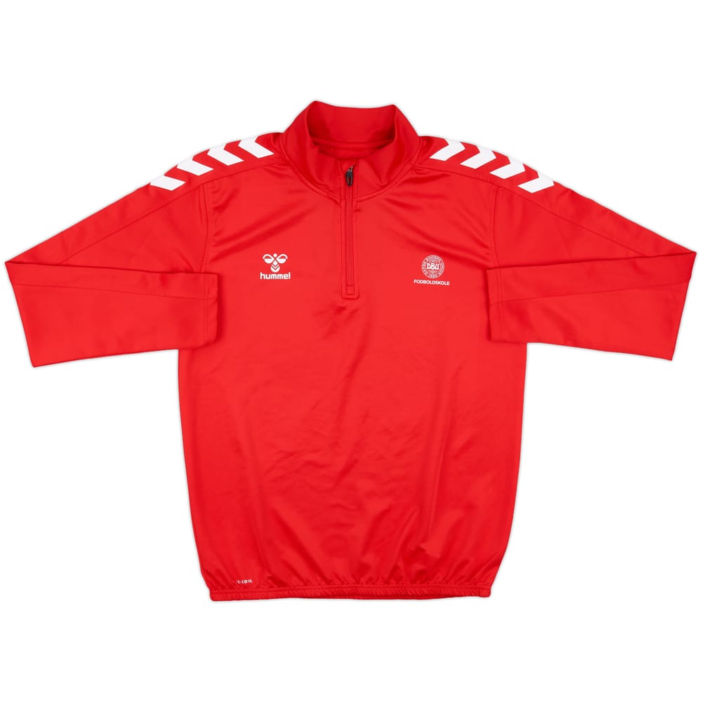 2022-23 Denmark Hummel 1/4 Zip Drill Top - 6/10 - (M)