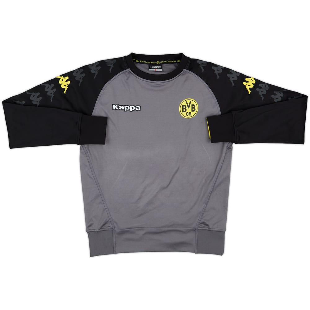 2009-10 Borussia Dortmund Kappa Sweat Top - 8/10 - (S)