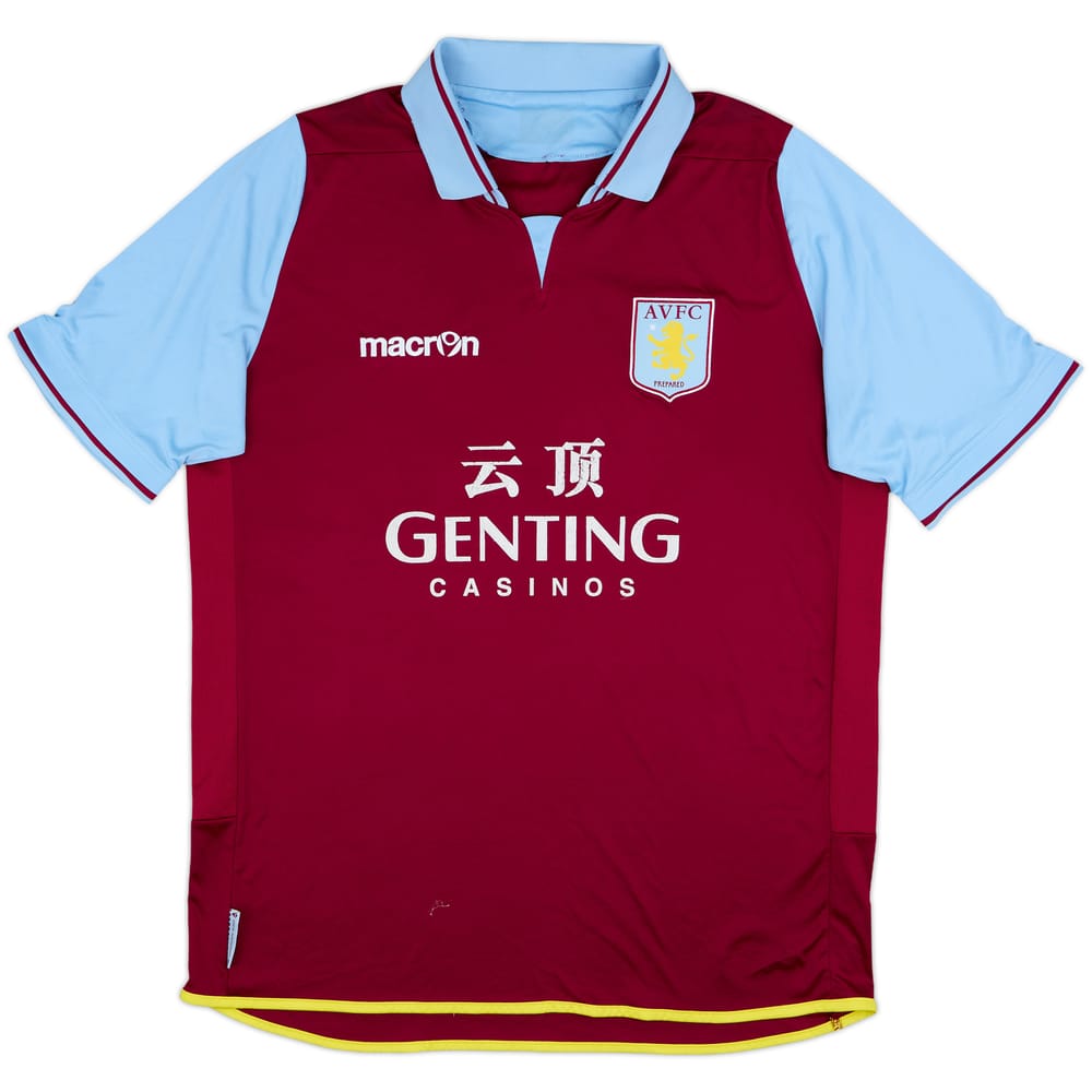 2012-13 Aston Villa Home Shirt - 5/10 - (L)