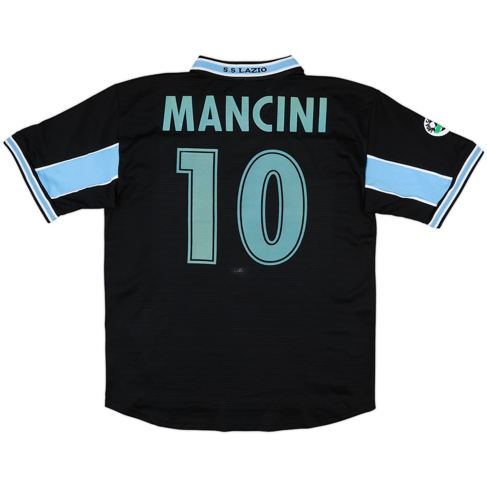 1998-99 Lazio Away Shirt Mancini #10 - 6/10 - (L)