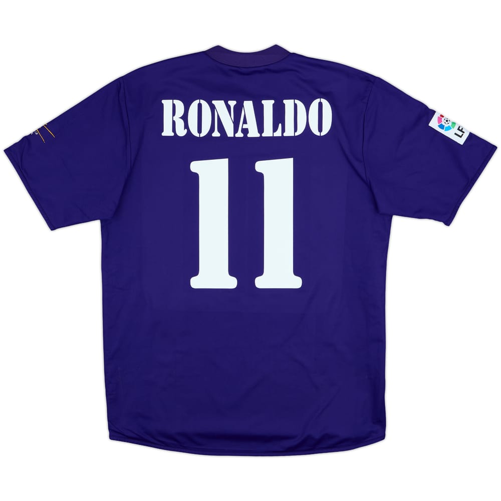 2001 Real Madrid Third Shirt Ronaldo #11 - 8/10 - (L)