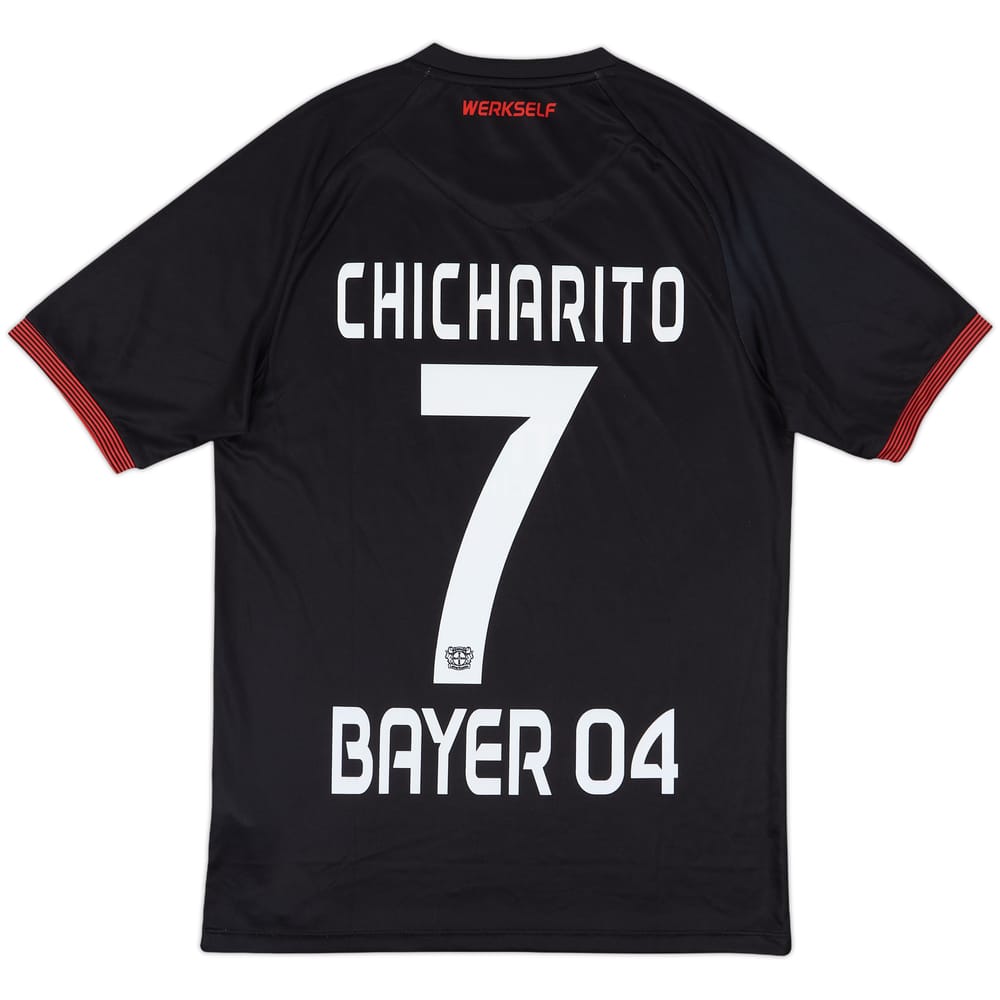 2016-17 Bayer Leverkusen Home Shirt Chicharito #7 - 6/10 - (XS)