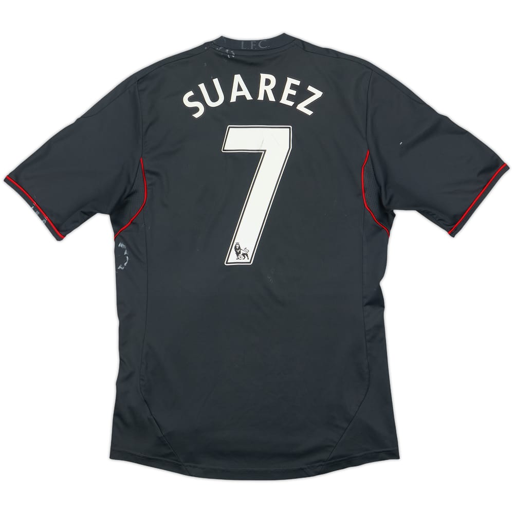 2011-12 Liverpool Away Shirt Suarez #7 - 4/10 - (S)
