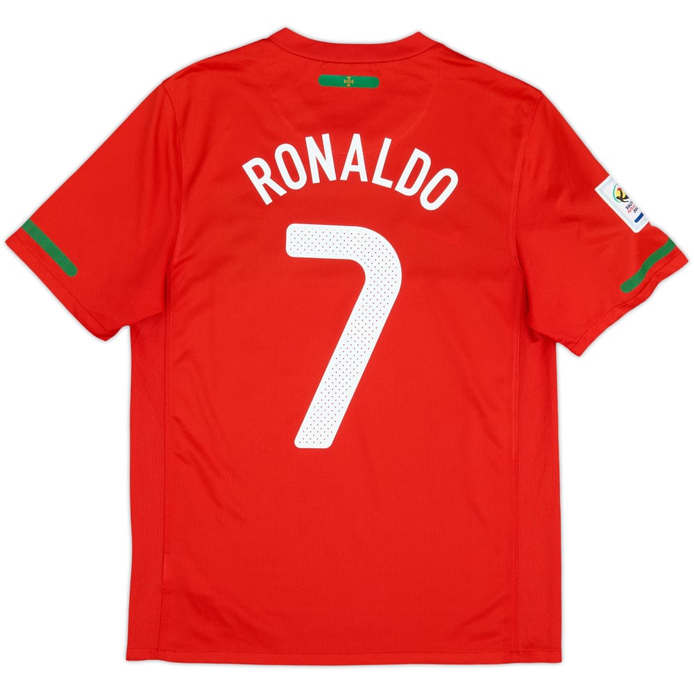 2010-11 Portugal Home Shirt Ronaldo #7 - 9/10 - (S)