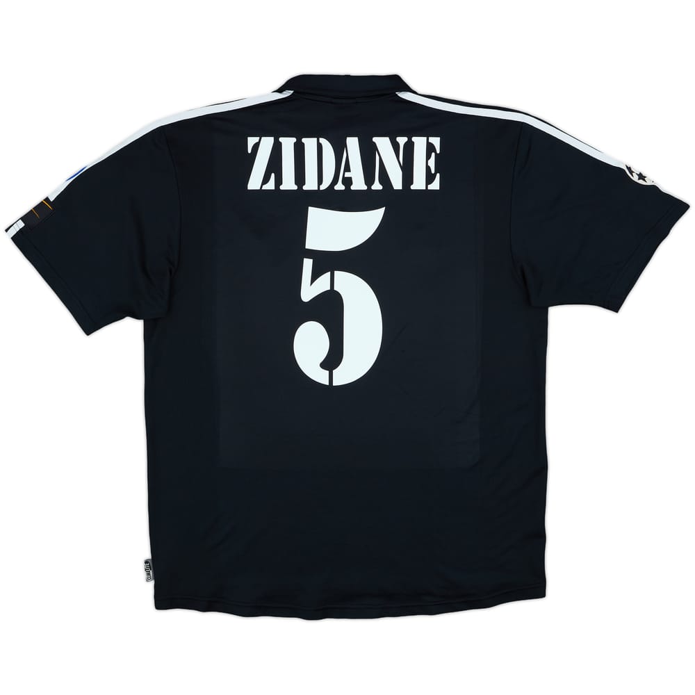 2001 Real Madrid Away Shirt Zidane #5 - 7/10 - (L)