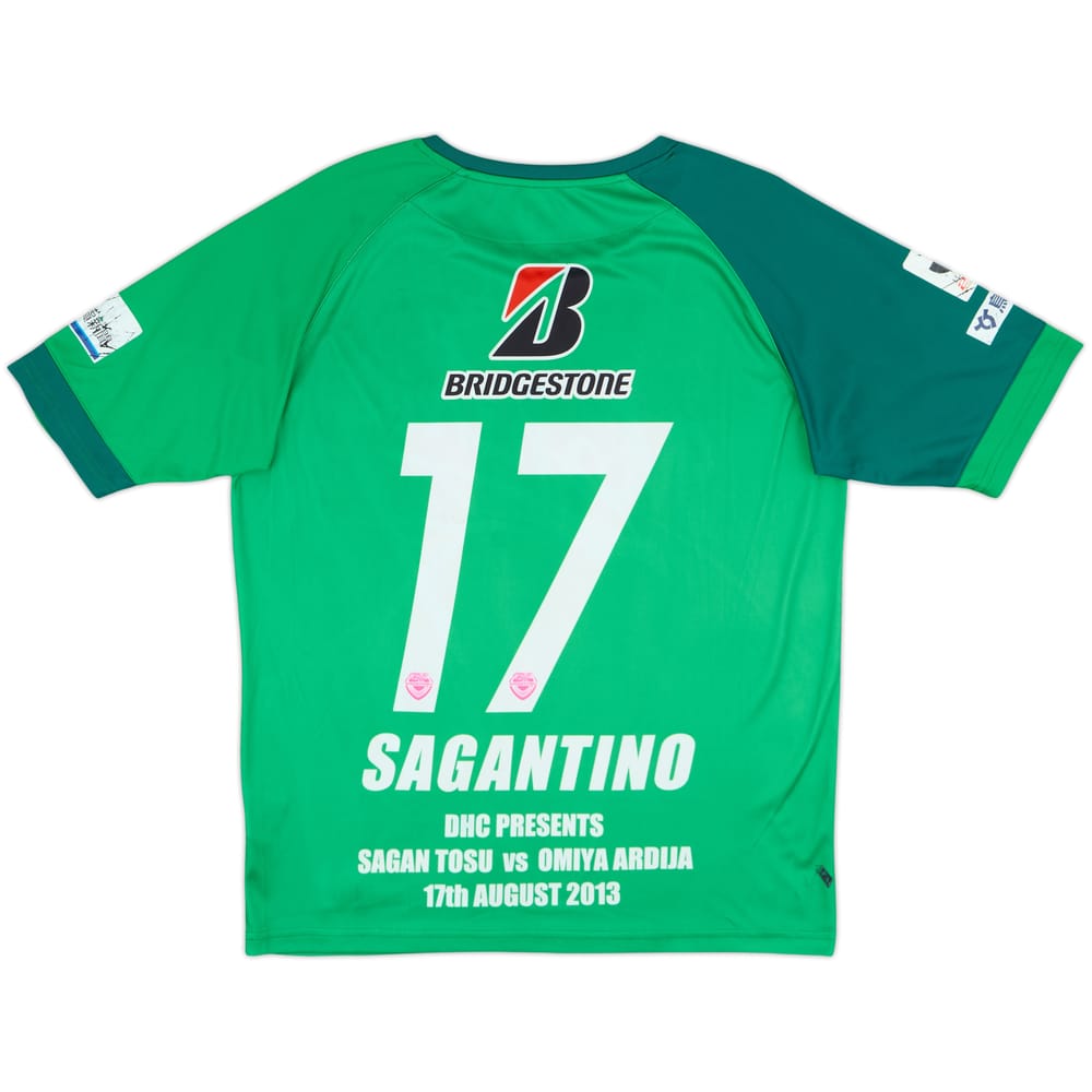 2013 Sagan Tosu v 'Omiya Ardija' Third Shirt Sagantino #17 - 5/10 - (L)