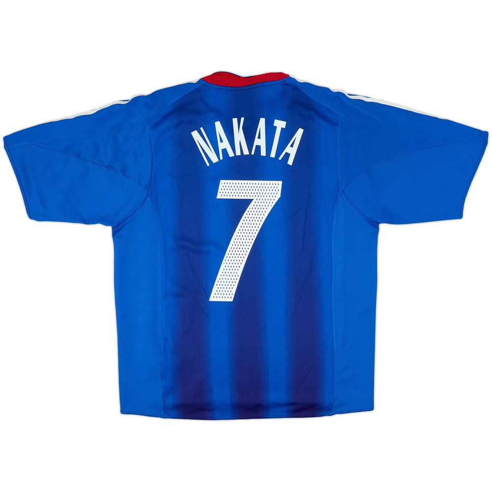 2004-06 Japan Home Shirt Nakata #7 - 8/10 - (M)