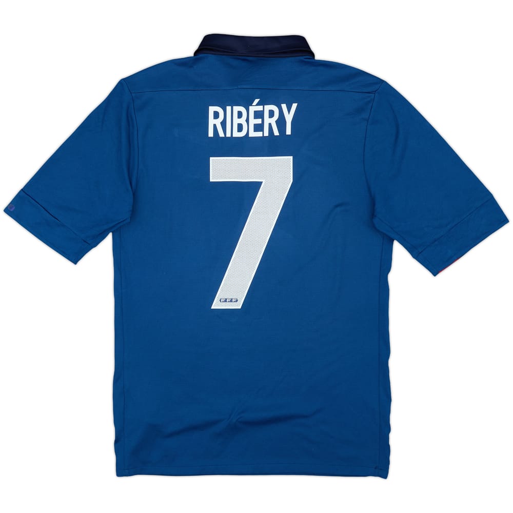 2011-12 France Home Shirt Ribery #7 - 8/10 - (S)