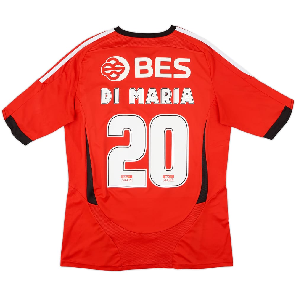 2008-09 Benfica Home Shirt Di Maria #20 - 9/10 - (L)