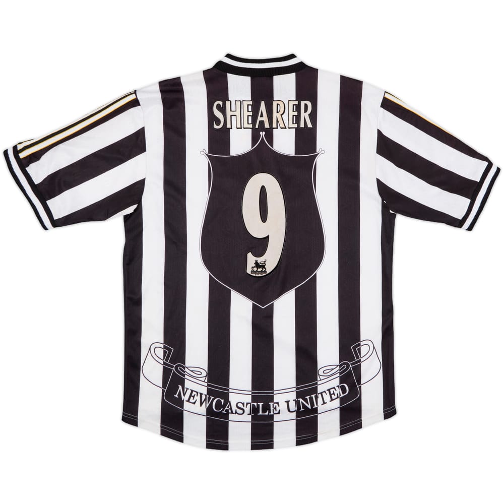 1997-99 Newcastle Home Shirt Shearer #9 - 8/10 - (L)