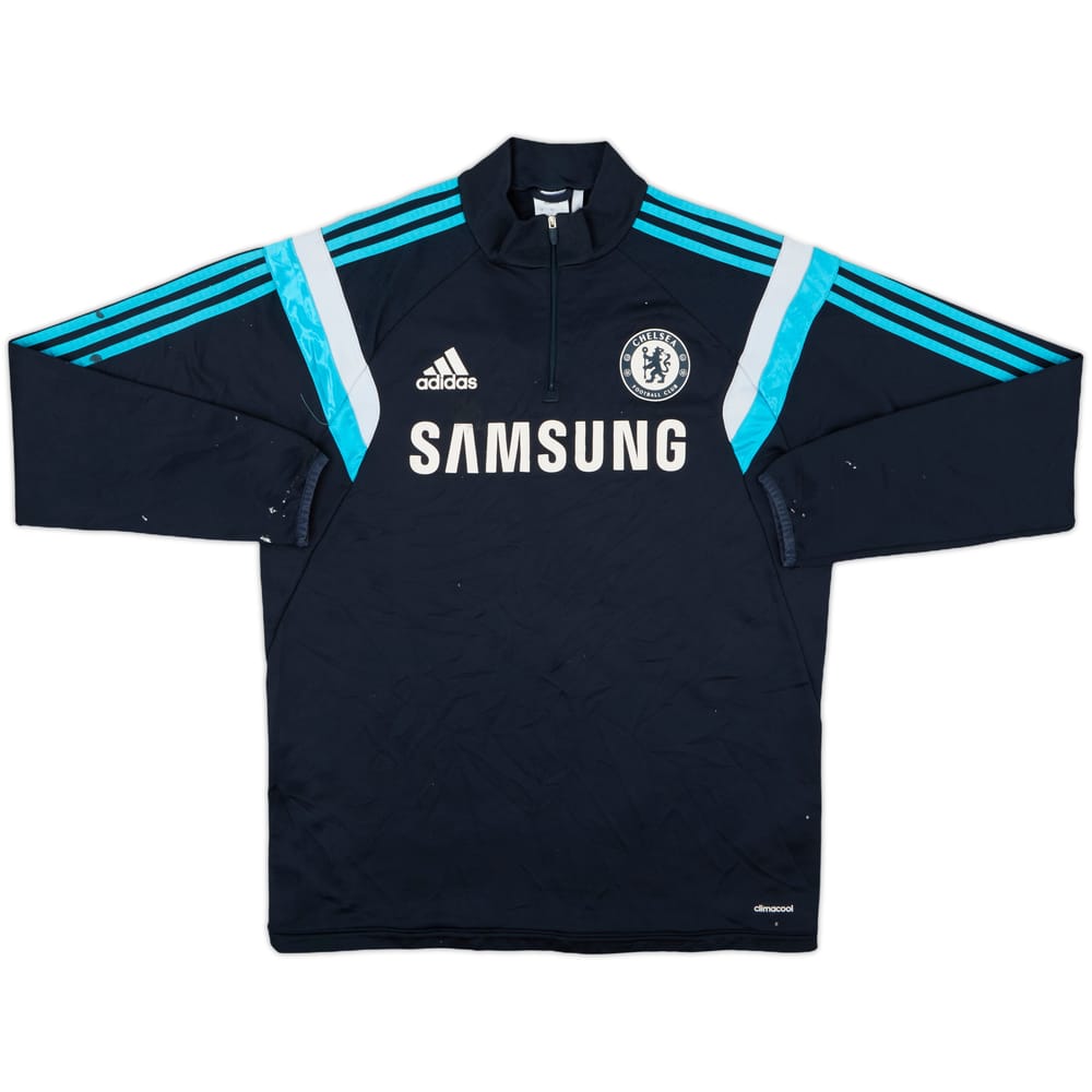 2014-15 Chelsea adidas 1/4 Zip Training Top - 5/10 - (L)
