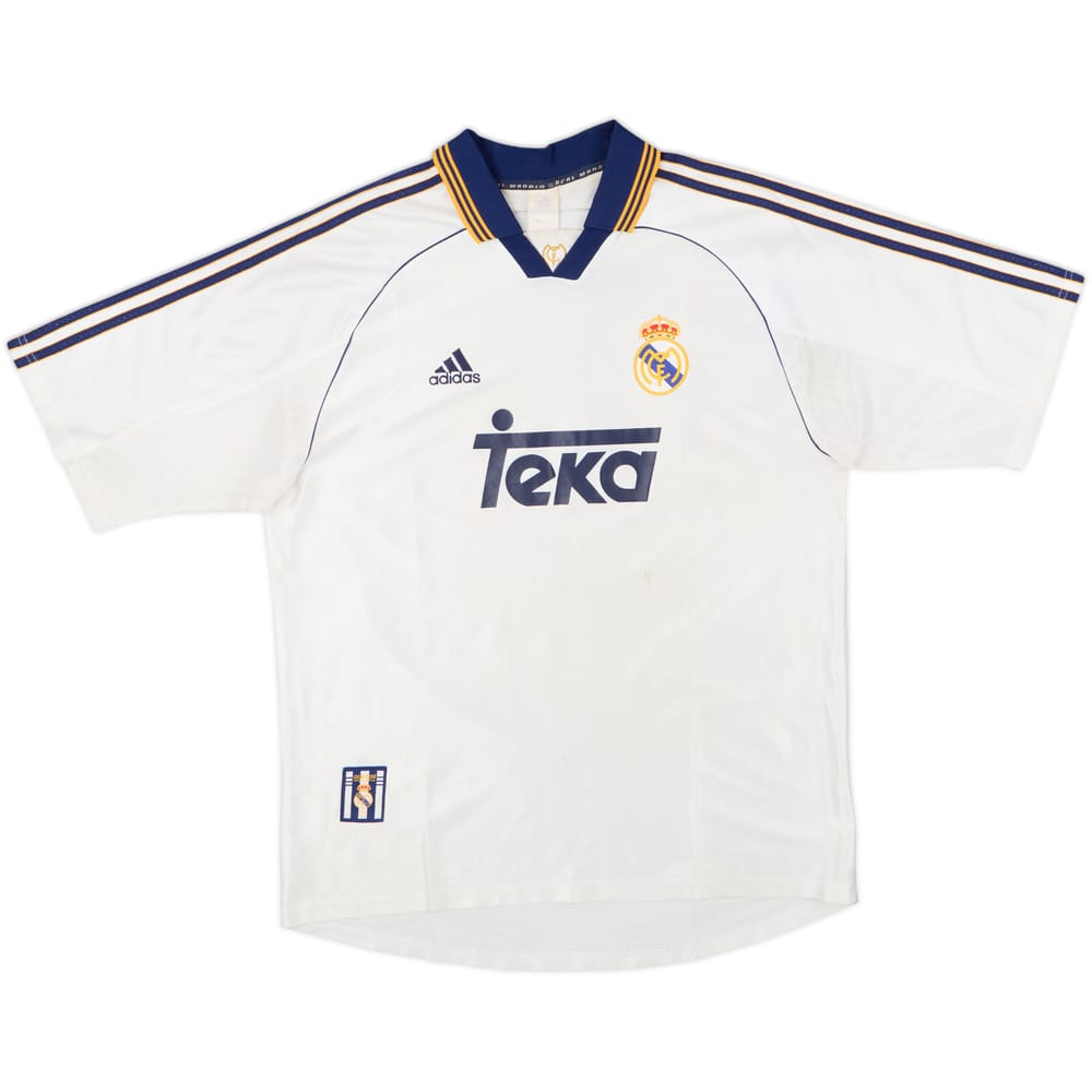 1998-00 Real Madrid Home Shirt - 5/10 - (L)