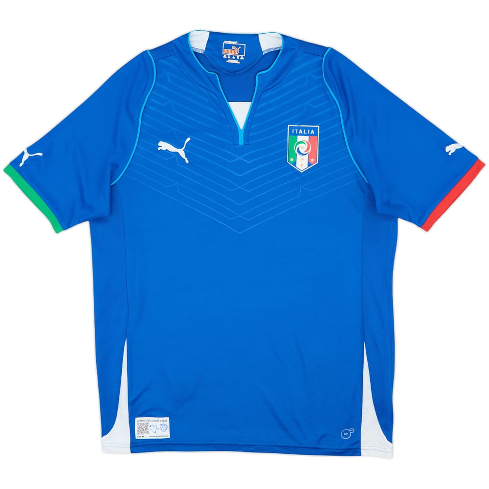 2013-14 Italy 'Superclasse Cup' Home Shirt - 8/10 - (XL.Boys)