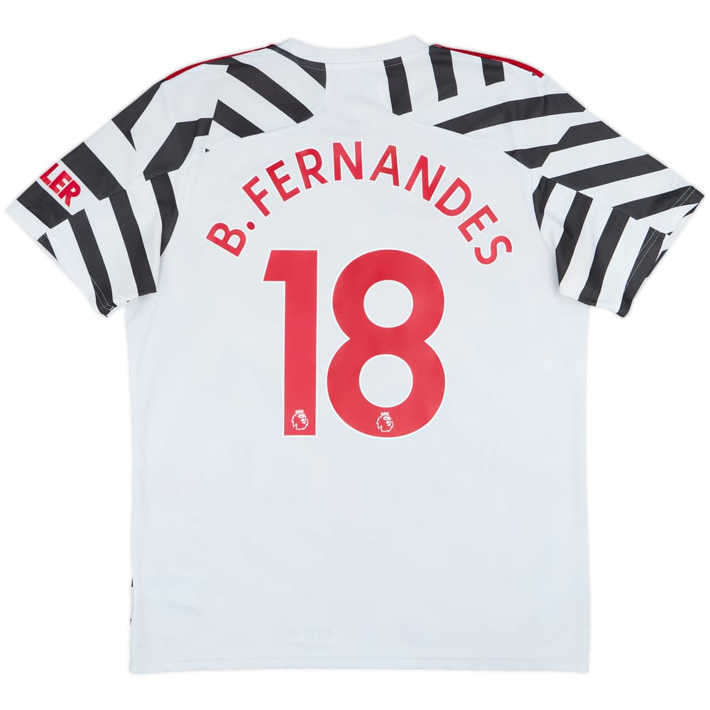 2020-21 Manchester United Third Shirt B.Fernandes #18 - 5/10 - (L)