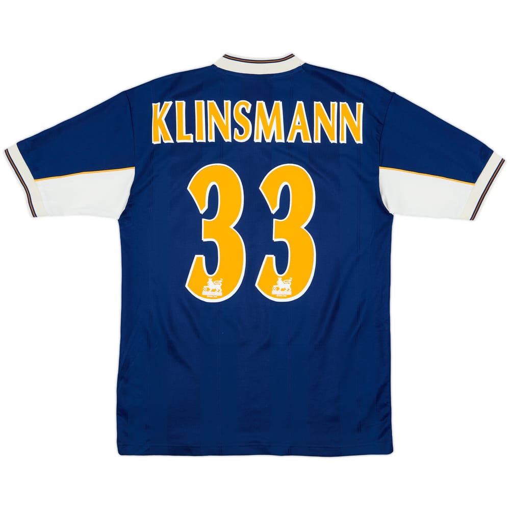 1997-98 Tottenham Away Shirt Klinsmann #33 - 8/10 - (M)