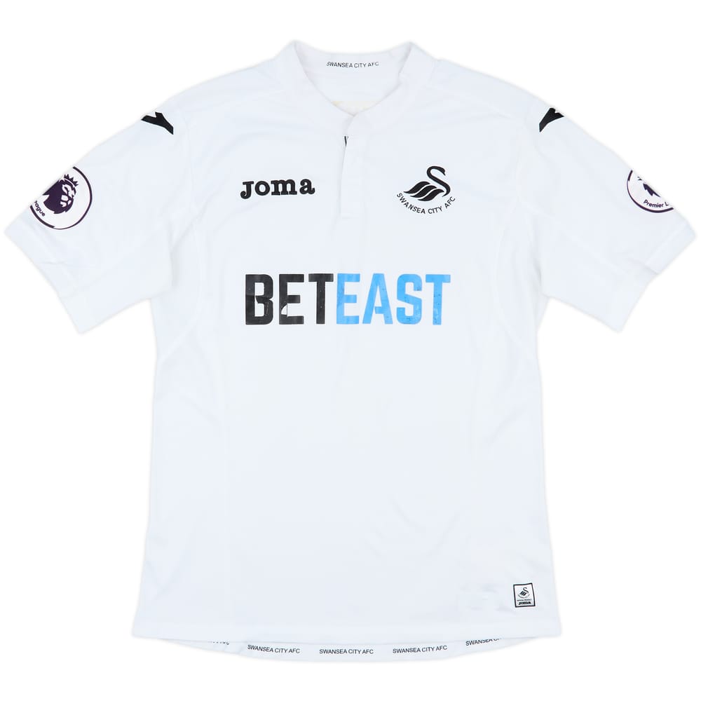 2016-17 Swansea Home Shirt - 6/10 - (L)