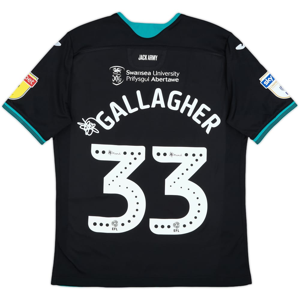 2016-17 Swansea Away Shirt Gallagher #33 - 7/10 - (M)