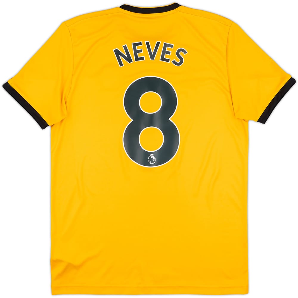 2018-19 Wolves Home Shirt Neves #8 - 7/10 - (M)