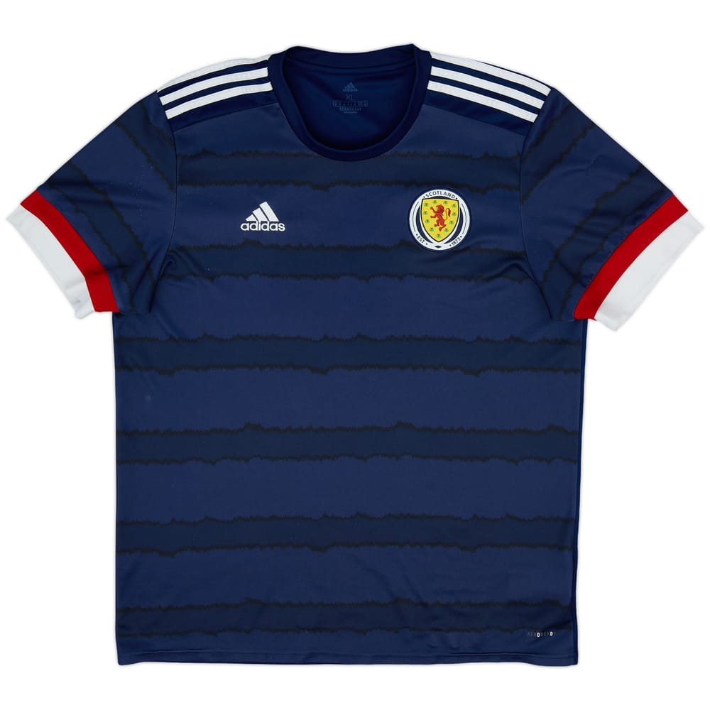 2020-22 Scotland Home Shirt - 7/10 - (XL)
