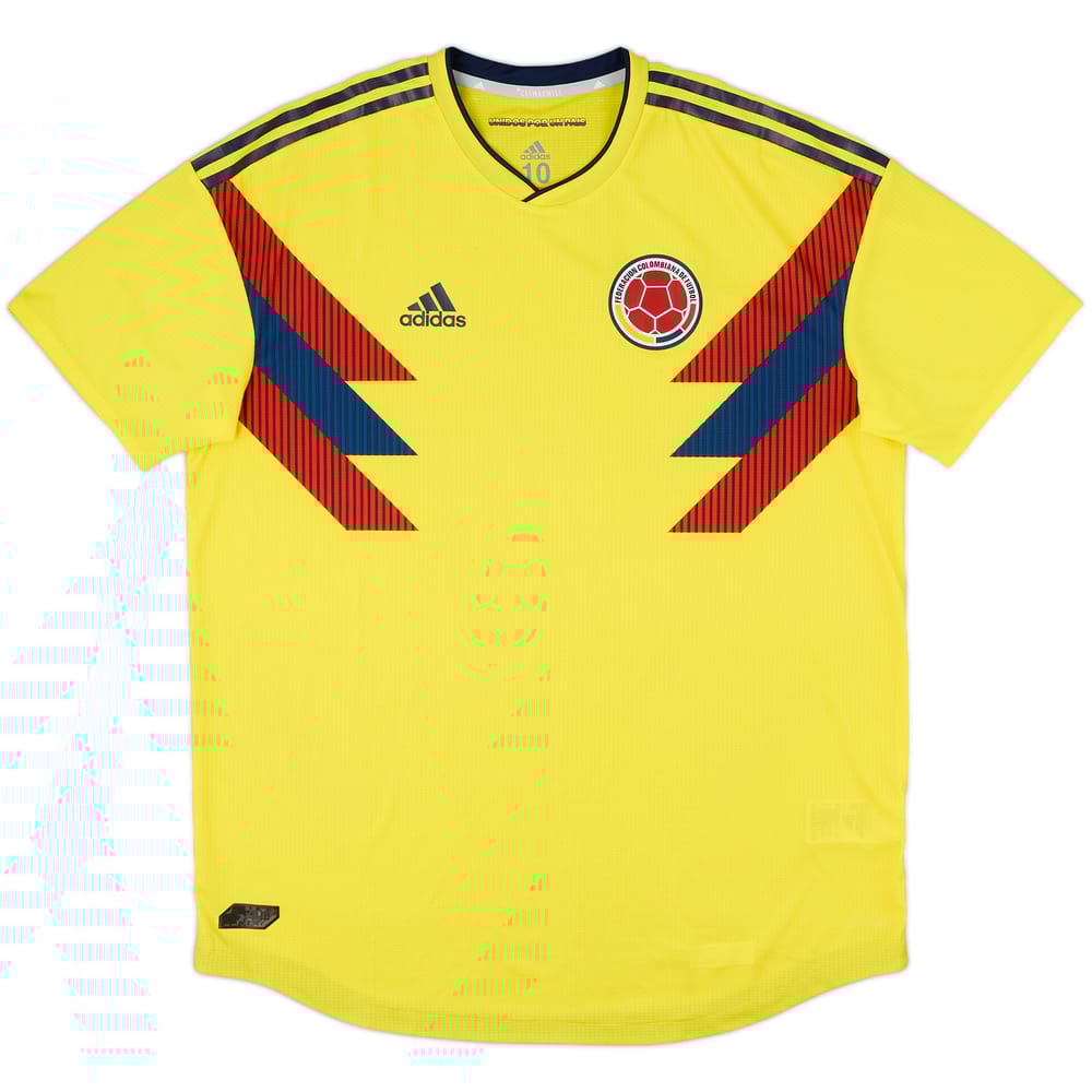 2018-19 Colombia Player Issue Home Shirt - 8/10 - (XL)