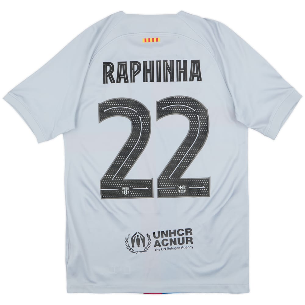 2022-23 Barcelona Third Shirt Raphinha #22 - 7/10 - (S)
