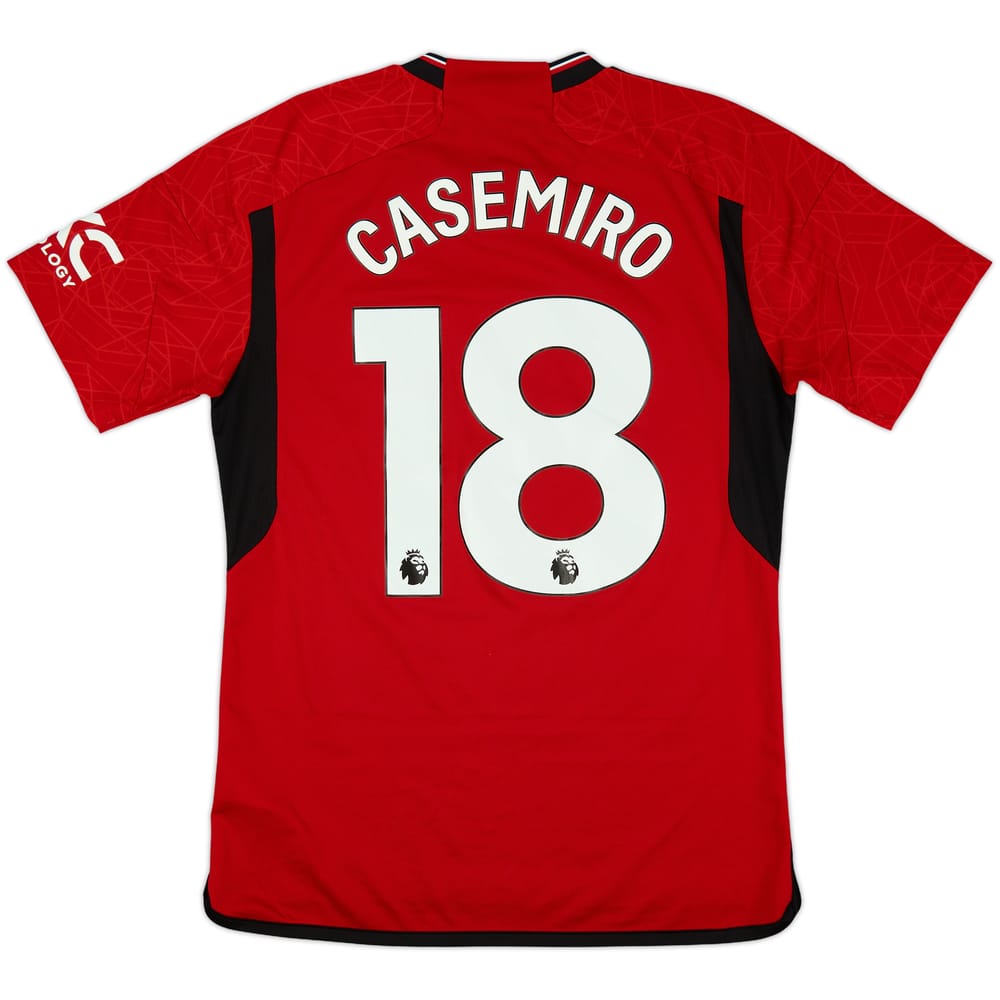 Camiseta de local del Manchester United 2023-24 Casemiro #18 - 8/10 - (M)