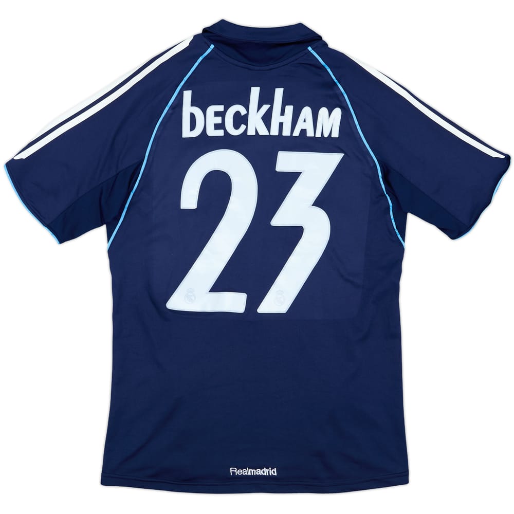 2005-06 Real Madrid Away Shirt Beckham #23 - 7/10 - (M)