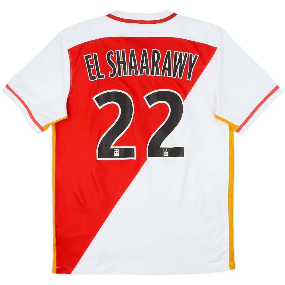 2015-16 Monaco Home Shirt El Shaarawy #22 - 7/10 - (M)