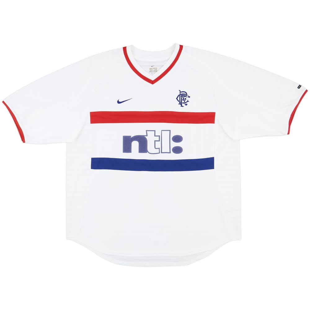2000-01 Rangers Away Shirt - 8/10 - (XL)