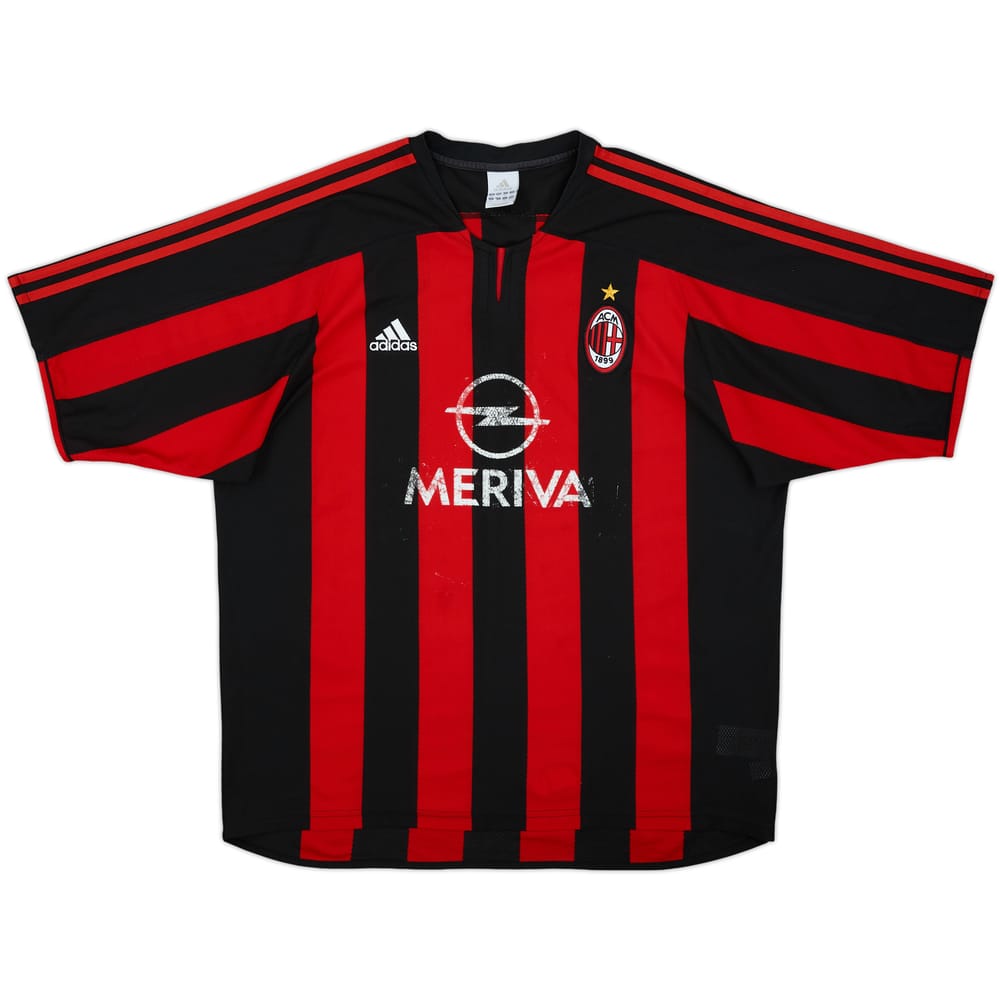 2003-04 AC Milan Home Shirt - 4/10 - (XL)