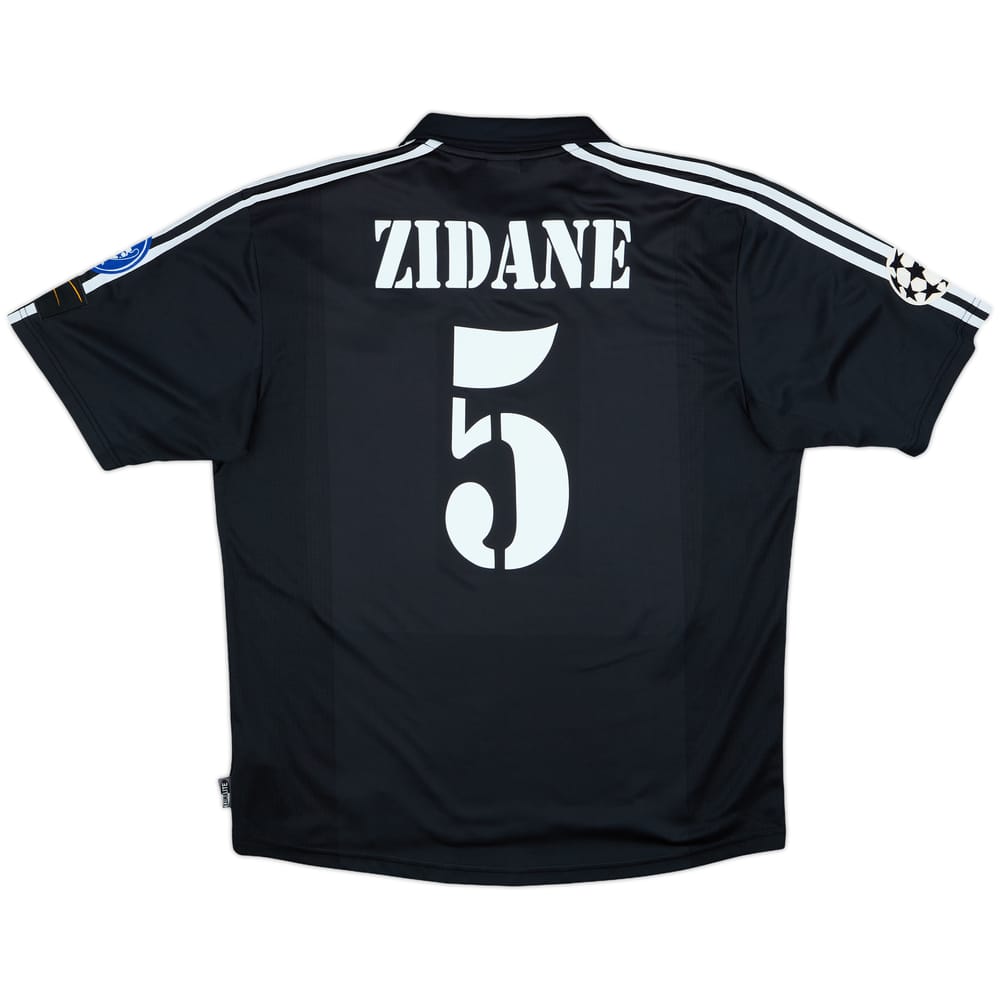 2002-03 Real Madrid Centenary Away Shirt Zidane #5 - 8/10 - (L)