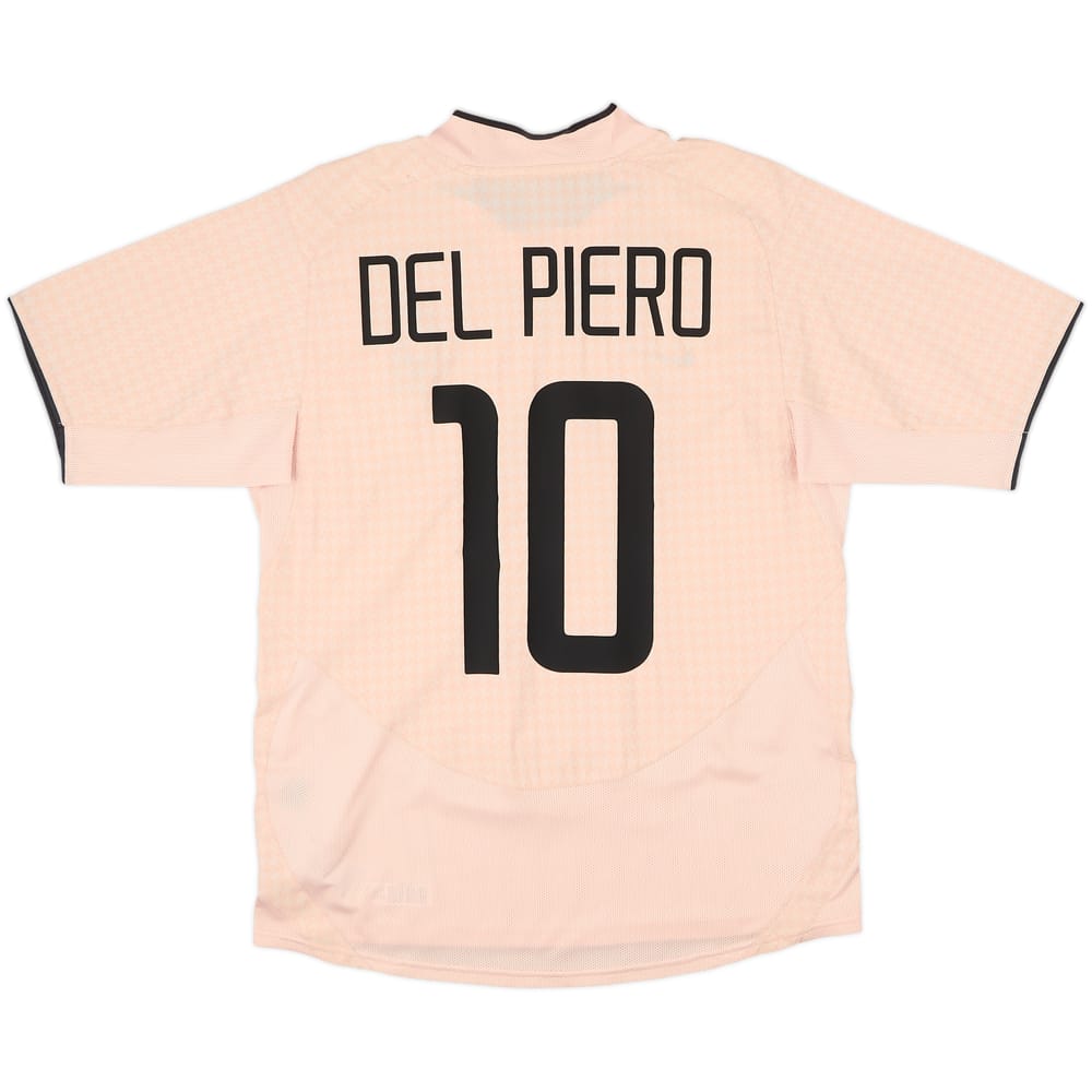 2003-04 Juventus Away Shirt Del Piero #10 - 8/10 - (L)