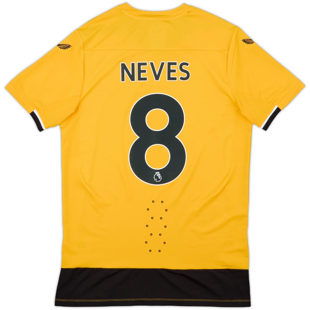 2022-23 Wolves Player Issue Home Shirt Neves #8 (S)