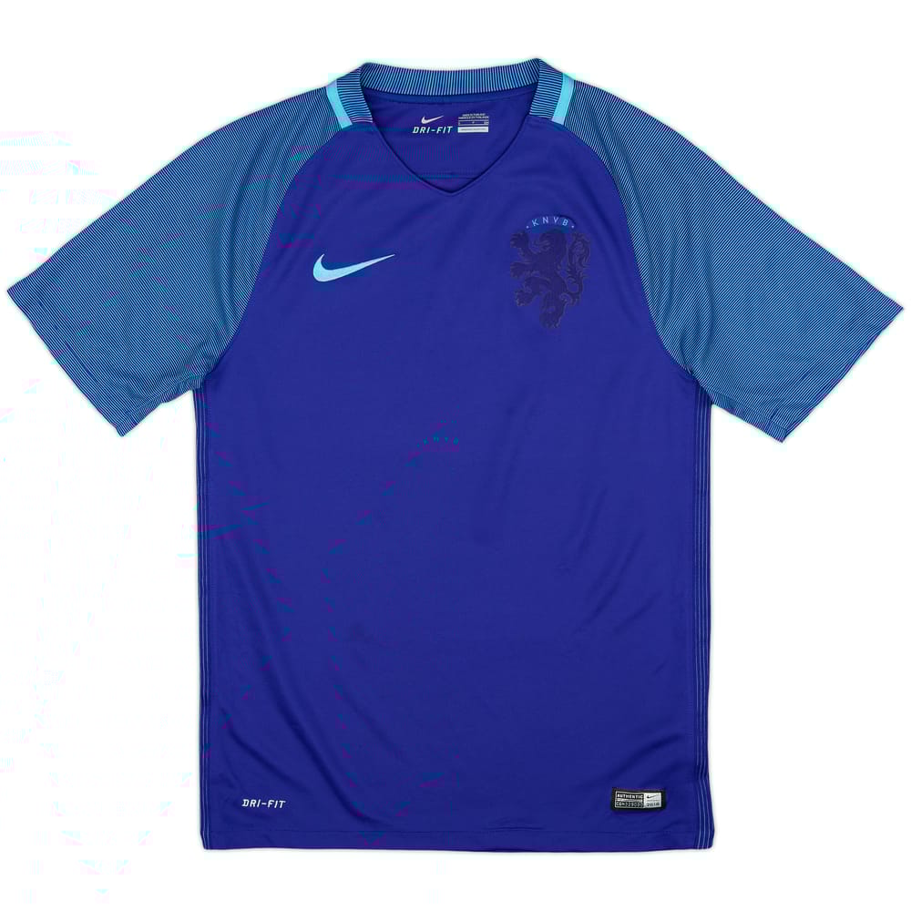 2016 Netherlands Away Shirt - 3/10 - (S)