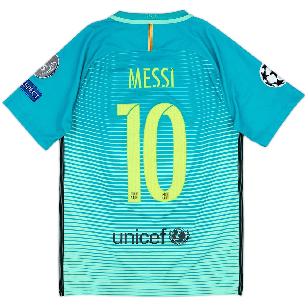 2016-17 Barcelona Third Shirt Messi #10 - 8/10 - (S)