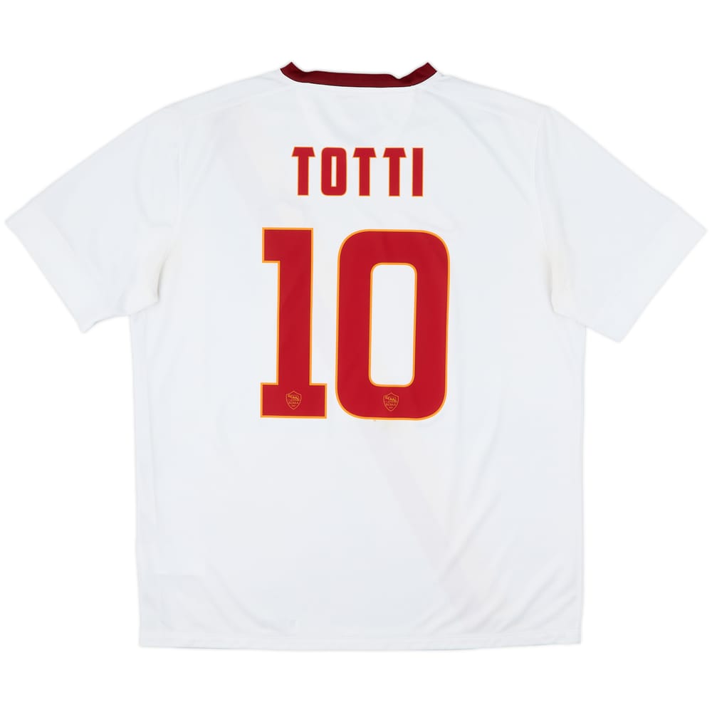 2014-15 Roma Away Shirt Totti #10 - 8/10 - (XL)