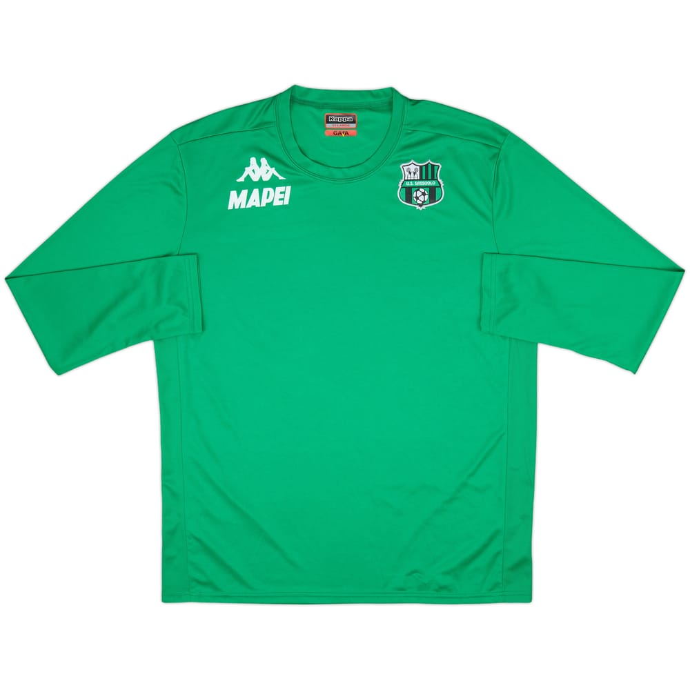 2017-18 Sassuolo Kappa Training L/S Shirt - 10/10 - (XXL)