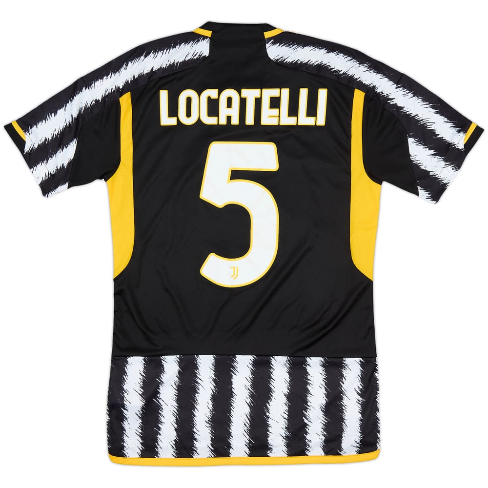 2023-24 Juventus Home Shirt Locatelli #5 - 7/10 - (S)
