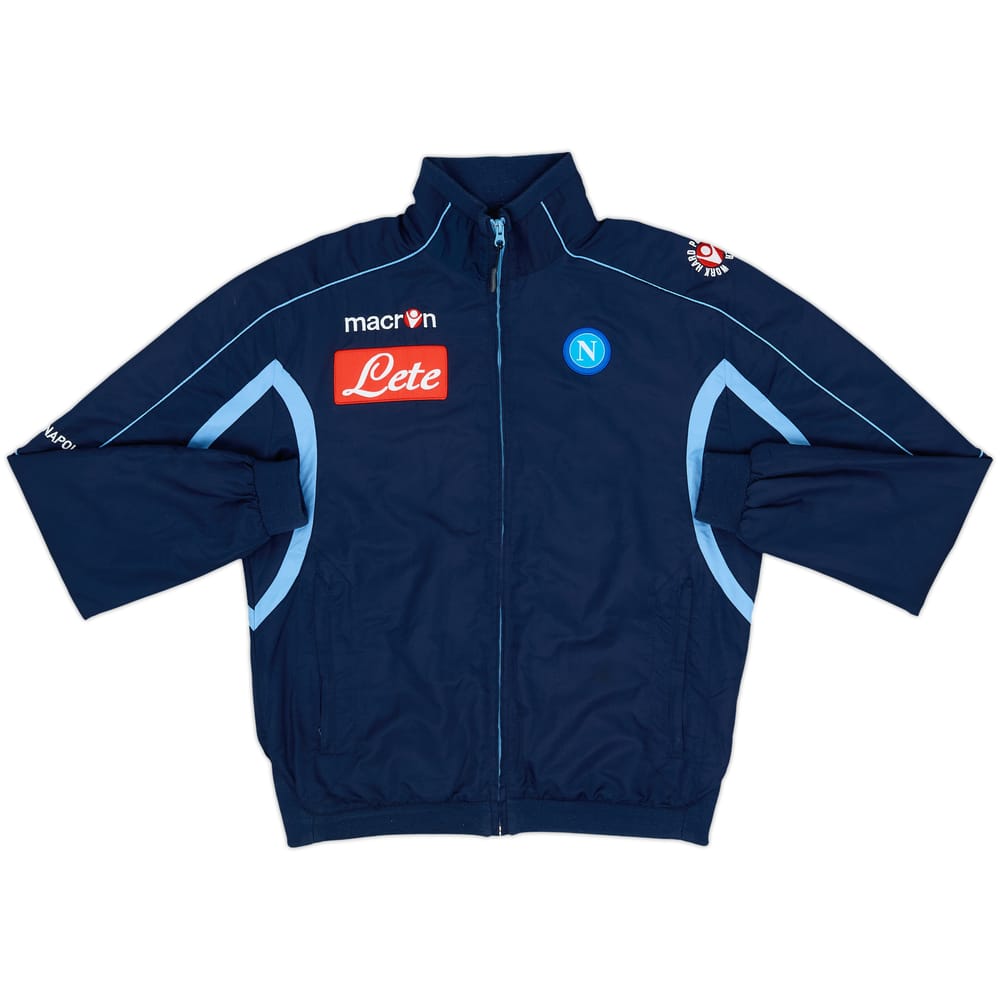 2010-11 Napoli Macron Track Jacket - 5/10 - (L)