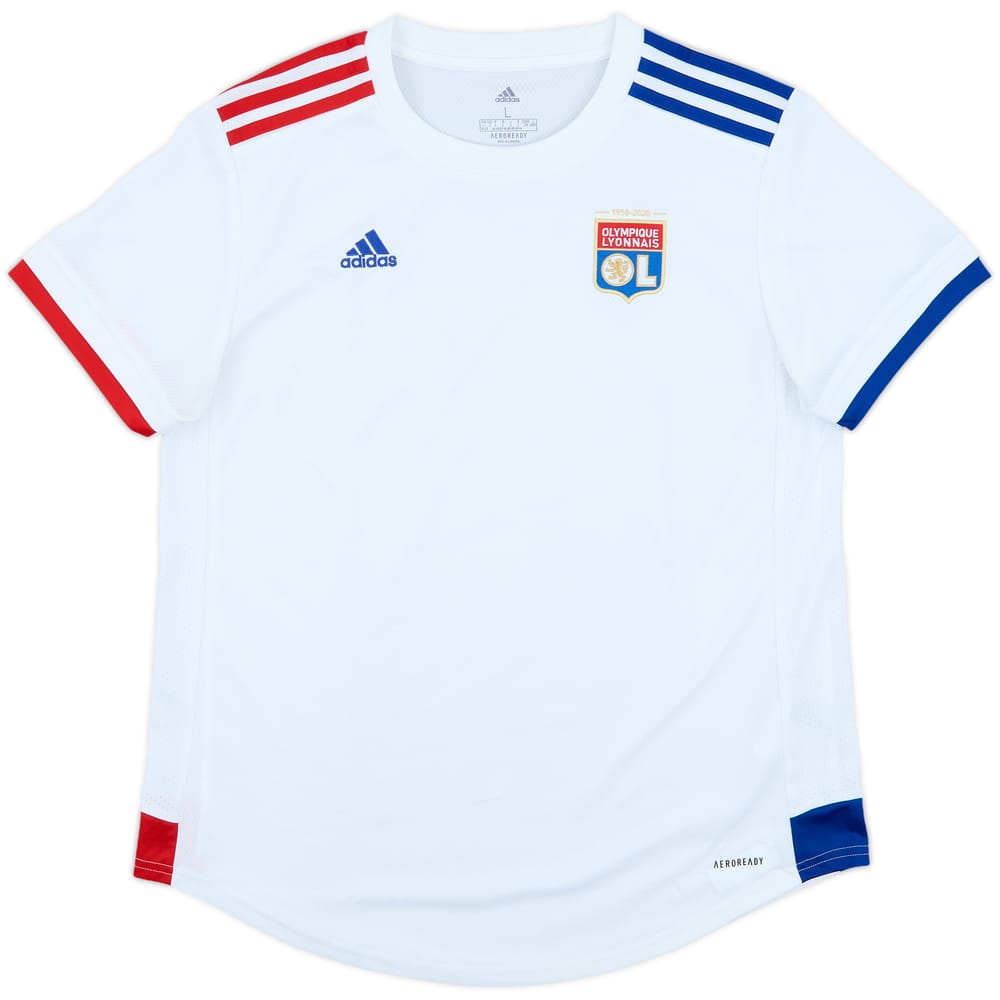 2020-21 Lyon Home Shirt - 9/10 - (Women's L)