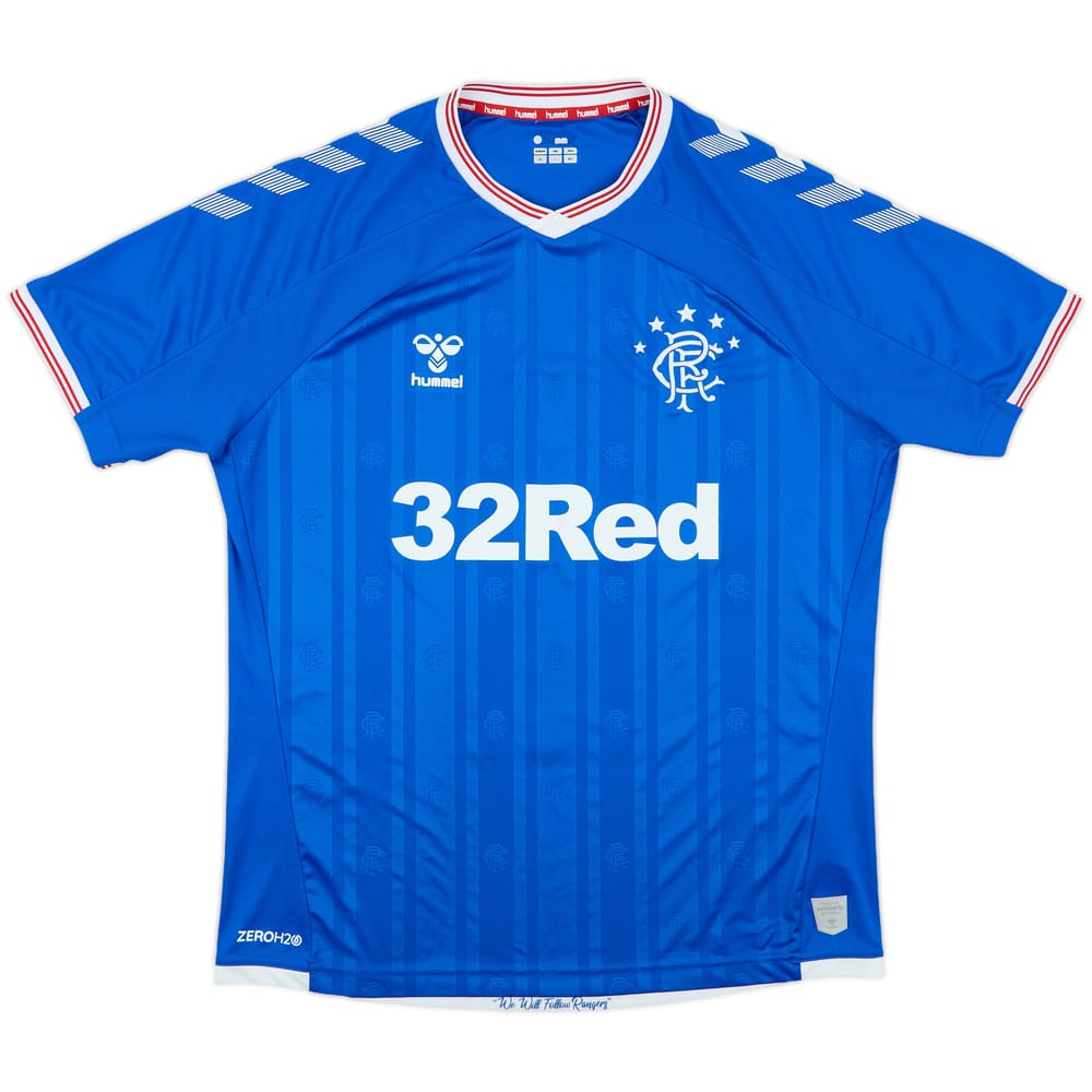 2019-20 Rangers Home Shirt - 9/10 - (XL)