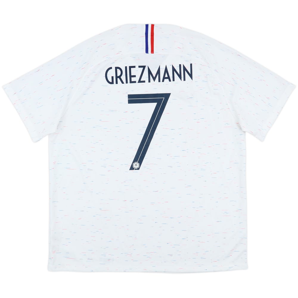 2018 France Away Shirt Griezmann #7 - 7/10 - (XXL)