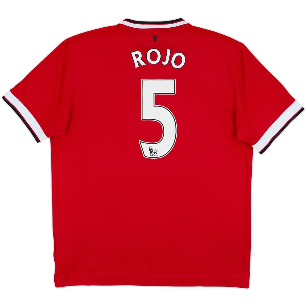 2014-15 Manchester United Home Shirt Rojo #5 - 5/10 - (L)