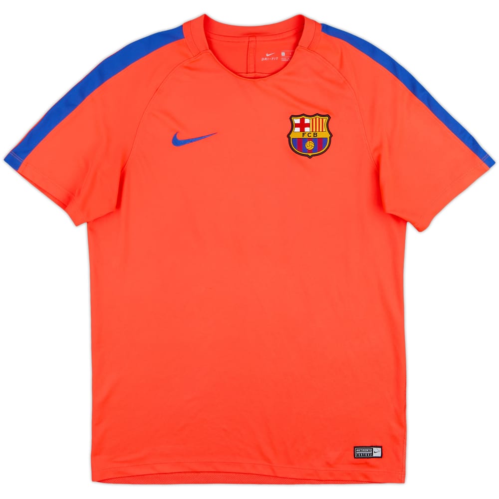 2016-17 Barcelona Nike Training Shirt - 8/10 - (L)